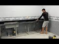 Techniques For Installing Granite Kitchen Countertops On Stainless Steel Frames