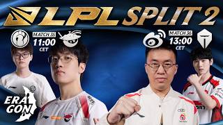 🔴 LPL ENGLISH LIVE | iG vs AL | WBG vs TES 🔴