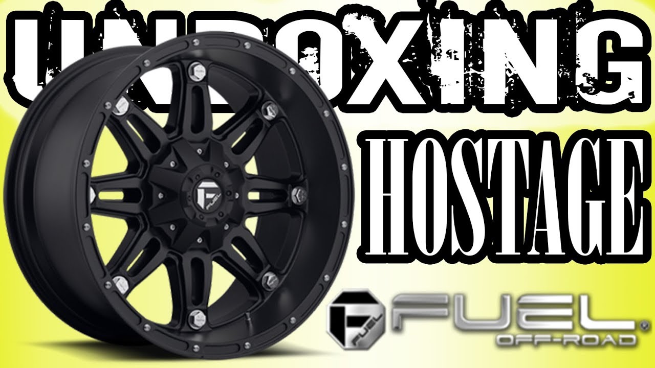 Fuel Offroad Hostage 20x10 24 Wheel Rim Unboxing YouTube