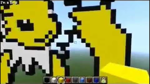 Minecraft Pixel Art: Eevee and its Evolution