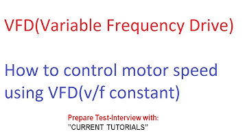Variable Frequency Drive | how to control speed of motor using VFD(Variable frequency drive)
