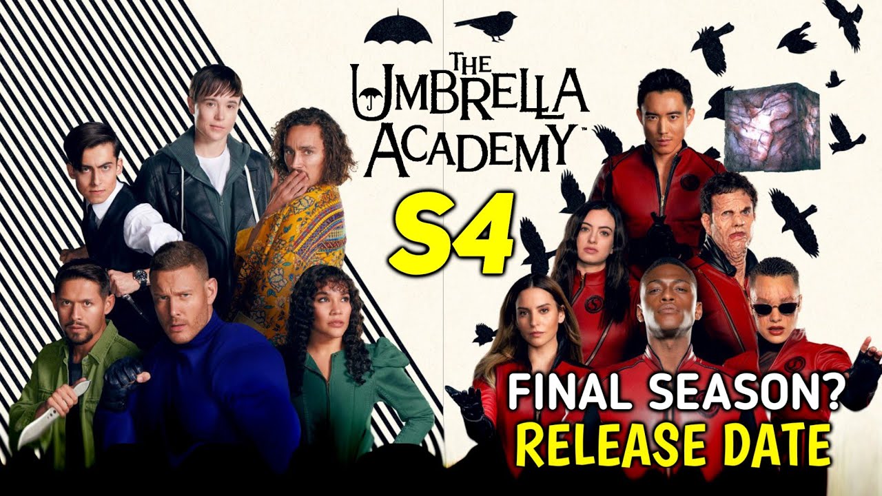 The Umbrella Academy Renewed For Season 4 Release Date updates YouTube