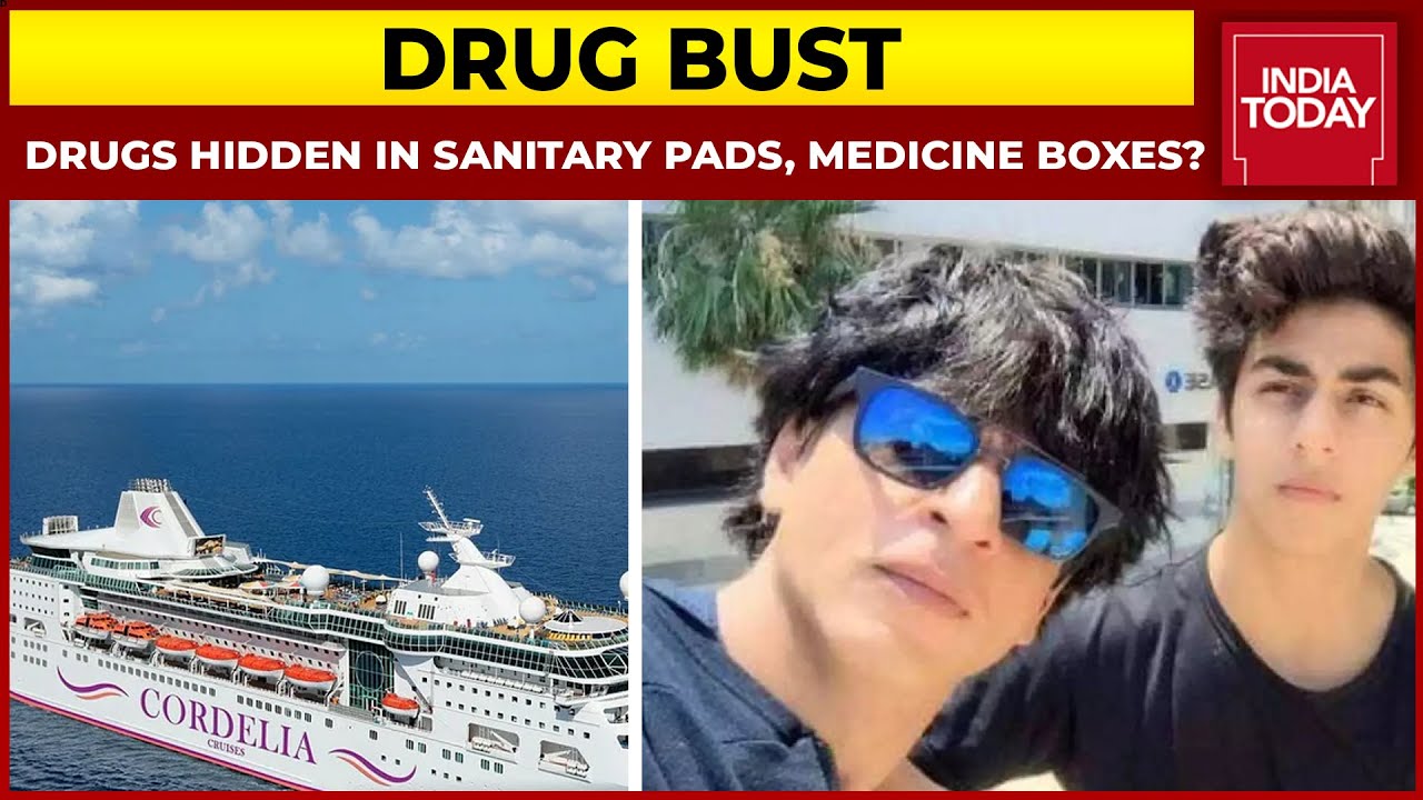 Cruise Drug Bust Ncb Sources Claim Drugs Hidden In Sanitary Pads Medicine Boxes Eye Lens Cover Youtube