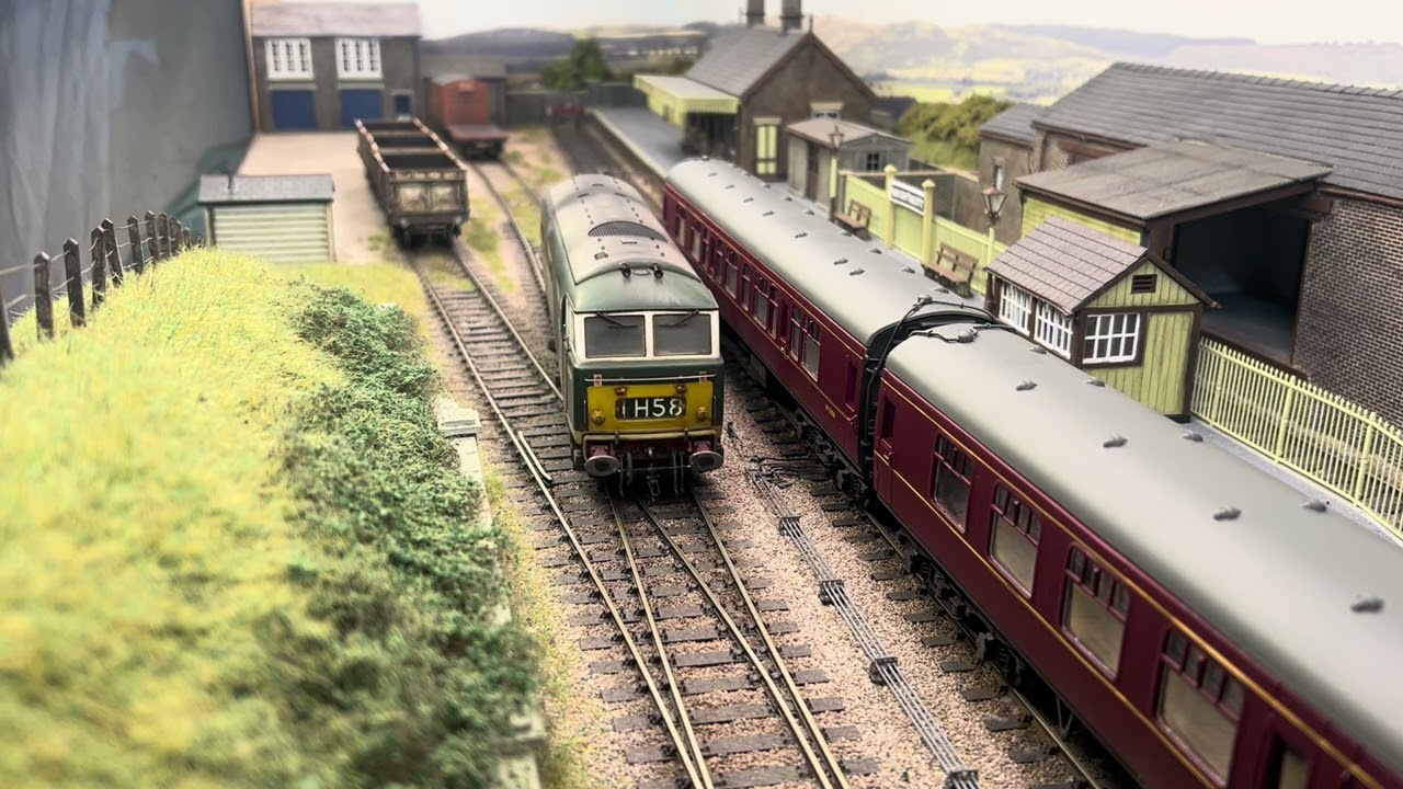 Hymek and repainted Lima coaches
