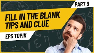 EPS TOPIK 2024 Fill in the Blanks Tips and clue.