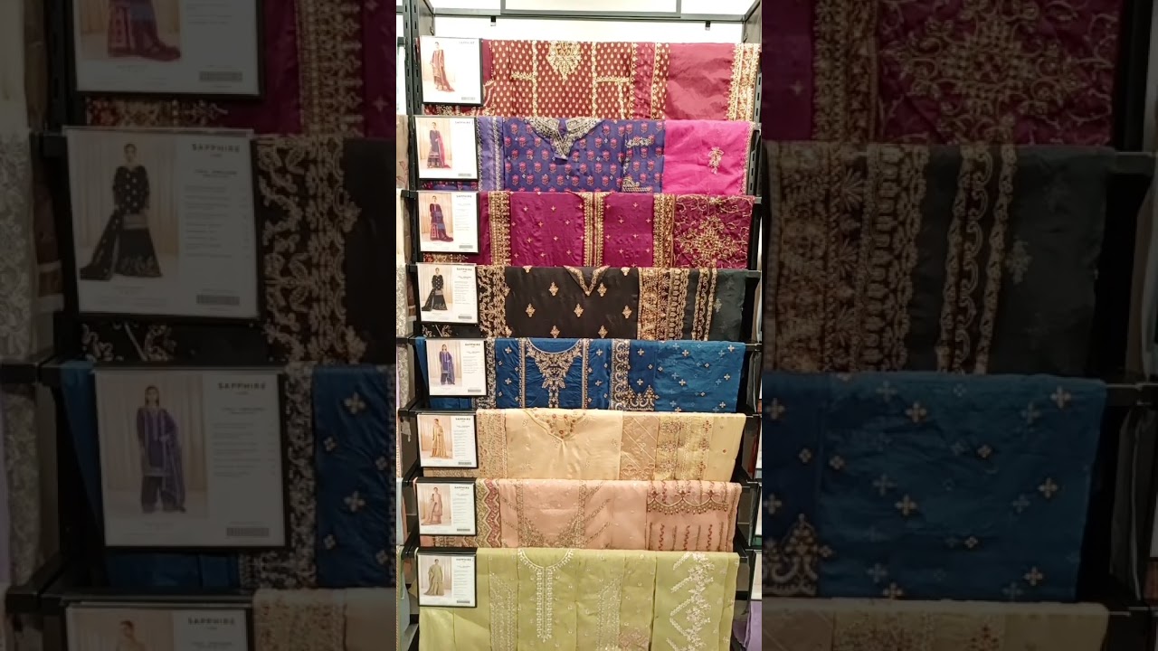 Sapphire New Unstitched Luxury Collections 2024...