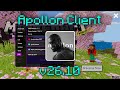 🥀 Apollon Client 1.26.10+ (32/64 Bit)|Apollon Client MCPE 26.10 🦌 | Best Bedrock Client Showcase🔥