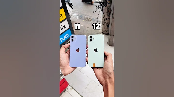 iPhone 11 Vs iPhone 12 || Camera Zoom Test! #shorts