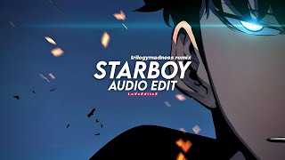 starboy (trilogymadness remix) - edit audio