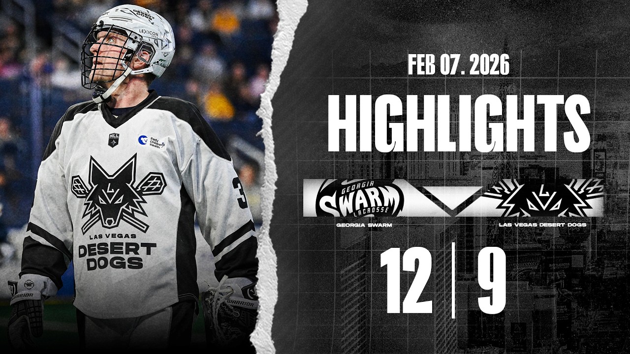 FULL GAME HIGHLIGHTS | Las Vegas Desert Dogs @ Georgia Swarm | February 7, 2026