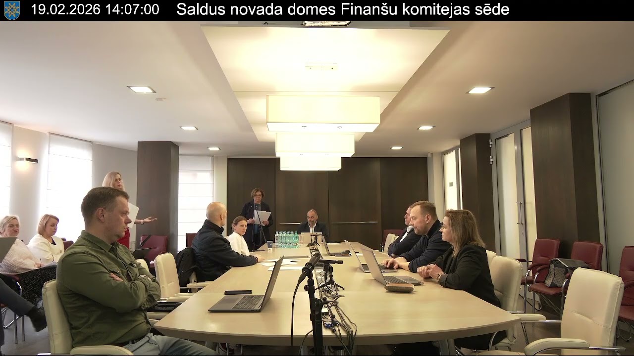 19 02 2026  Saldus novada domes Finanšu komitejas sēde