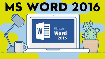 Class 5 | A Quick Tour To Word 2016 | ICSE Syllabus