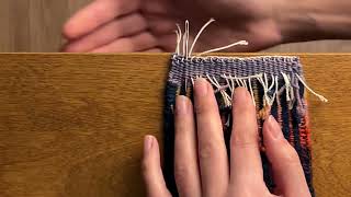 Tapestry Hot Tip: an eurgenomic way to finish warp ends