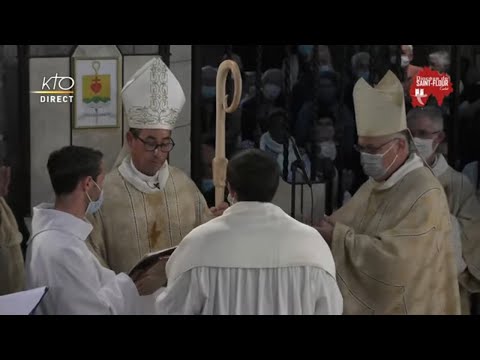 Messe d'ordination épiscopale de Mgr Didier Noblot, évêque de Saint-Flour