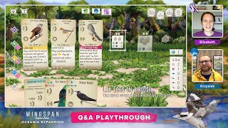 Oceania Expansion Special - Q&A Playthrough w/ Elizabeth Hargrave and Krzysiek Żarczyński