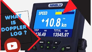 WHAT IS DOPPLER LOG...?  #MARCHANTNAVY #NAVIGATIONALEQUPMENTS #NAVIGATORROYALPRINCE #LIFEATSEA