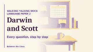 GCSE AQA Language Paper 2 walking talking mock: Darwin's forest and Scott's Pole