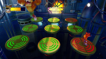 Crash Bandicoot 2 N. Sane Trilogy Part 22 Tiny Tiger (No Deaths) 100% Walkthrough +