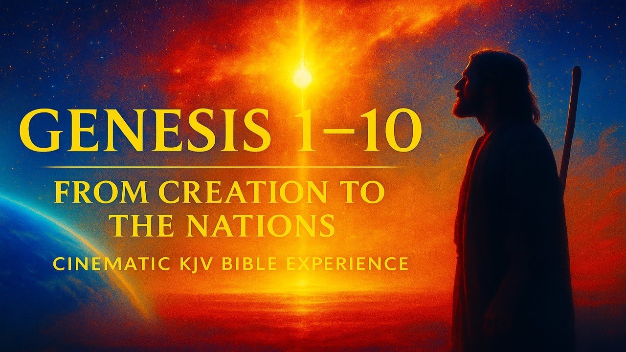 Genesis 1–10 | From Creation to the Nations | Cinematic KJV Bible ...