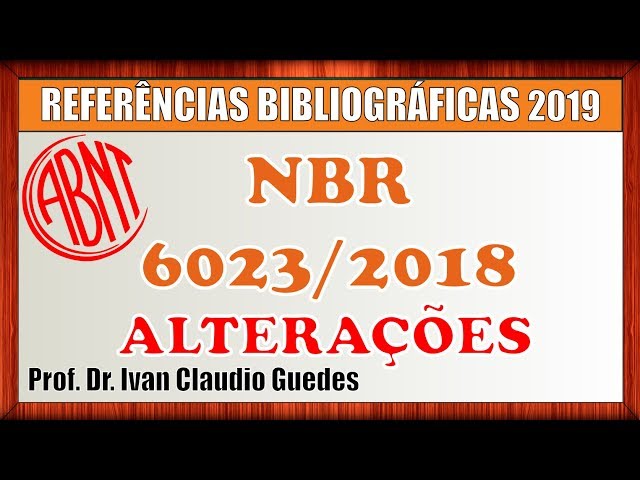 Referências ABNT - como formatar as suas referências (NBR 6023)