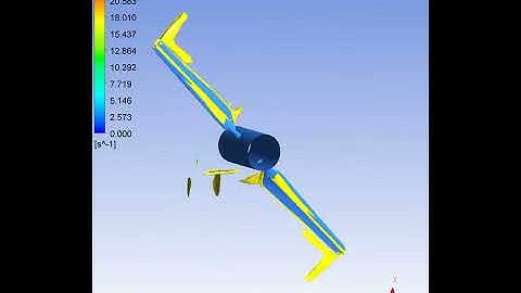 ANSYS CFX CFD simulation of a wind turbine