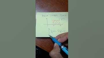 🤓 area under the curve using integration 🤓 #shorts #calculus