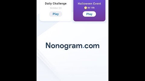 Casually play Nonogram.com Halloween Event 2nd Postcard level 49-64 (almost) no commentary
