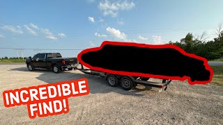 This Barn Find POWERBOAT Was Buried Inside For 17 Years! Will It Start and Run With Minimal Work?