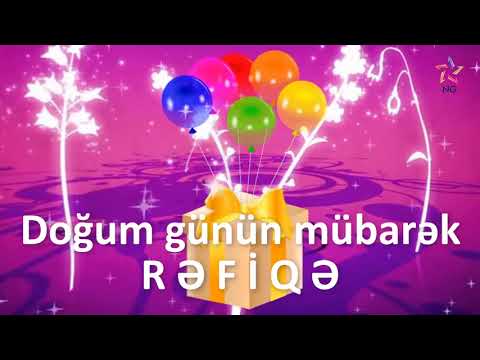 Doğum günü videosu - RƏFİQƏ