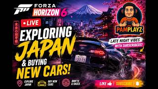 Exploring Japan & Buying New Cars! 🚗 | FH6 LIVE#livestream #forzahorizon6 #logitechg29