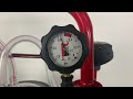 Adjusting pressure with the vacuum regulator