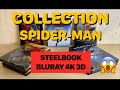 COLLECTION SPIDERMAN EN STEELBOOK BLURAY 4K 3D. 9 FILMS !! 😱