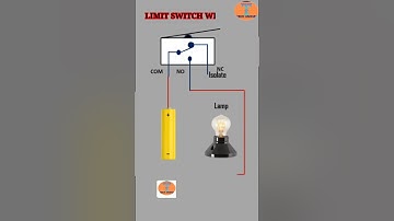 LIMIT SWITCH WIRING connection diagram #shorts #wiring #electricalvideos #tips