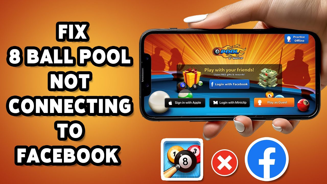How To Fix 8 Ball Pool Not Connecting To Facebook 2025 | Resolve Facebook Connection Issues