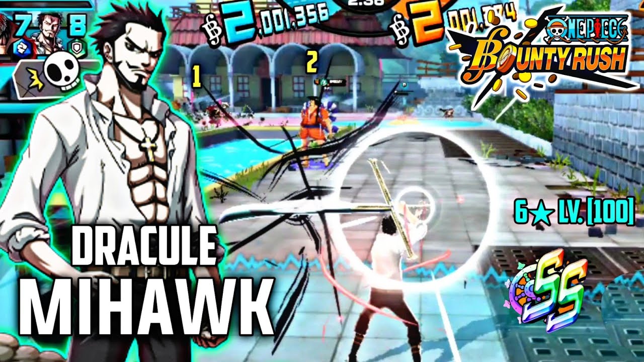 Taka No Me MIHAWK ★6 LV.100 Top Greatest Swordman No. 1 OP PARAH!! | ONE PIECE BOUNTY RUSH