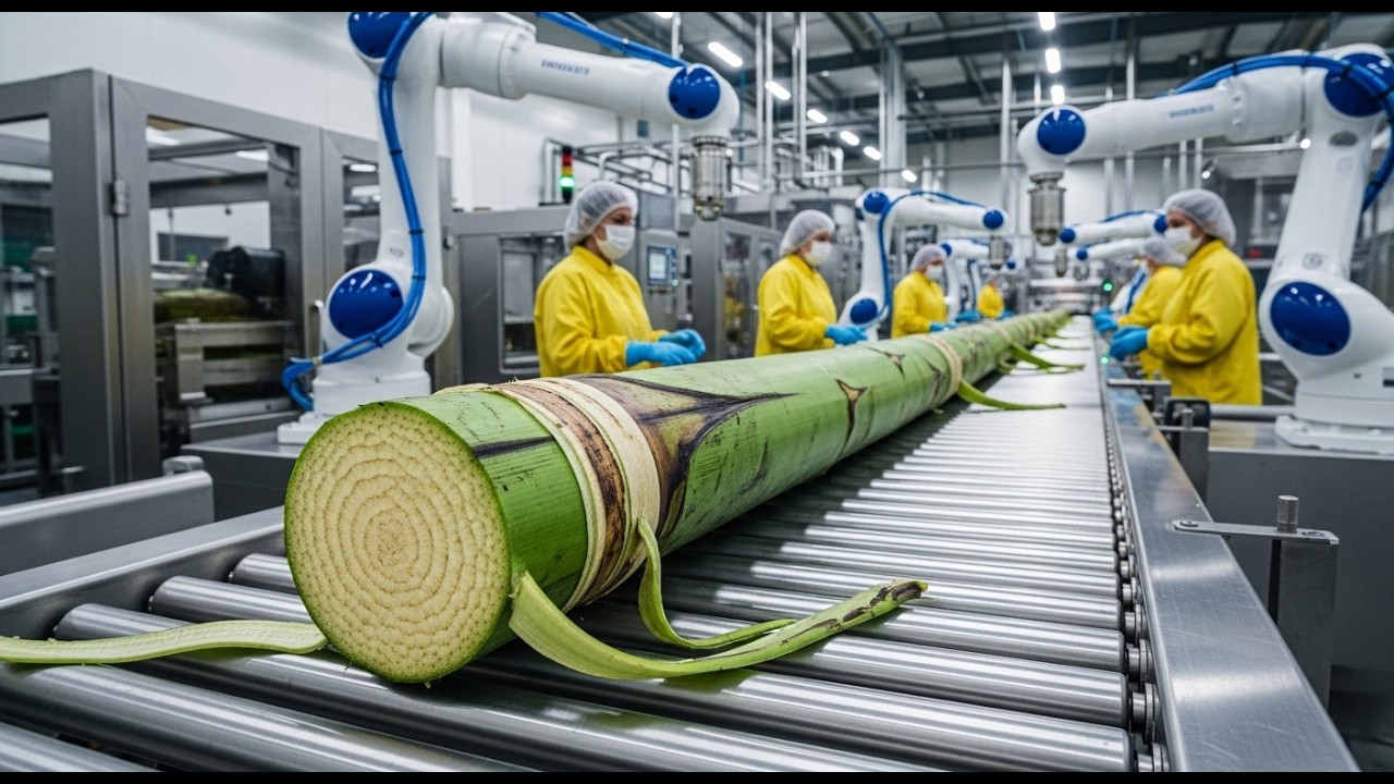 Inside the World’s Most Advanced Banana Fiber Processing Plant
