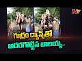 Balakrishna enjoys horse riding on Sankranti festival, viral video