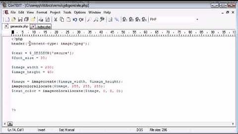 165   Creating Captcha Image Security Part 2   PHP Tutorials