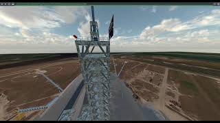 Testing SpaceX Heavy Launch Simulator for VR