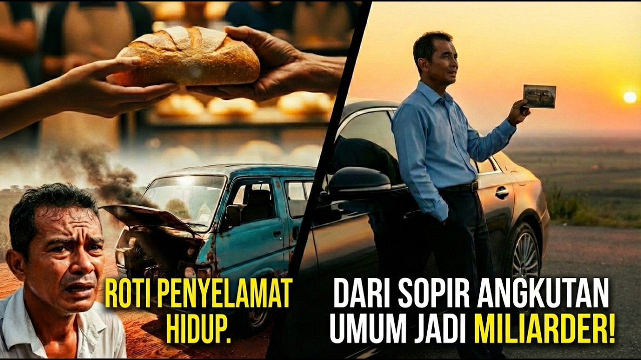 Hanya Karena Sepotong Roti Sopir Angkot Dihina, Pulang Dijemput Sultan dan Jadi MILYARDER