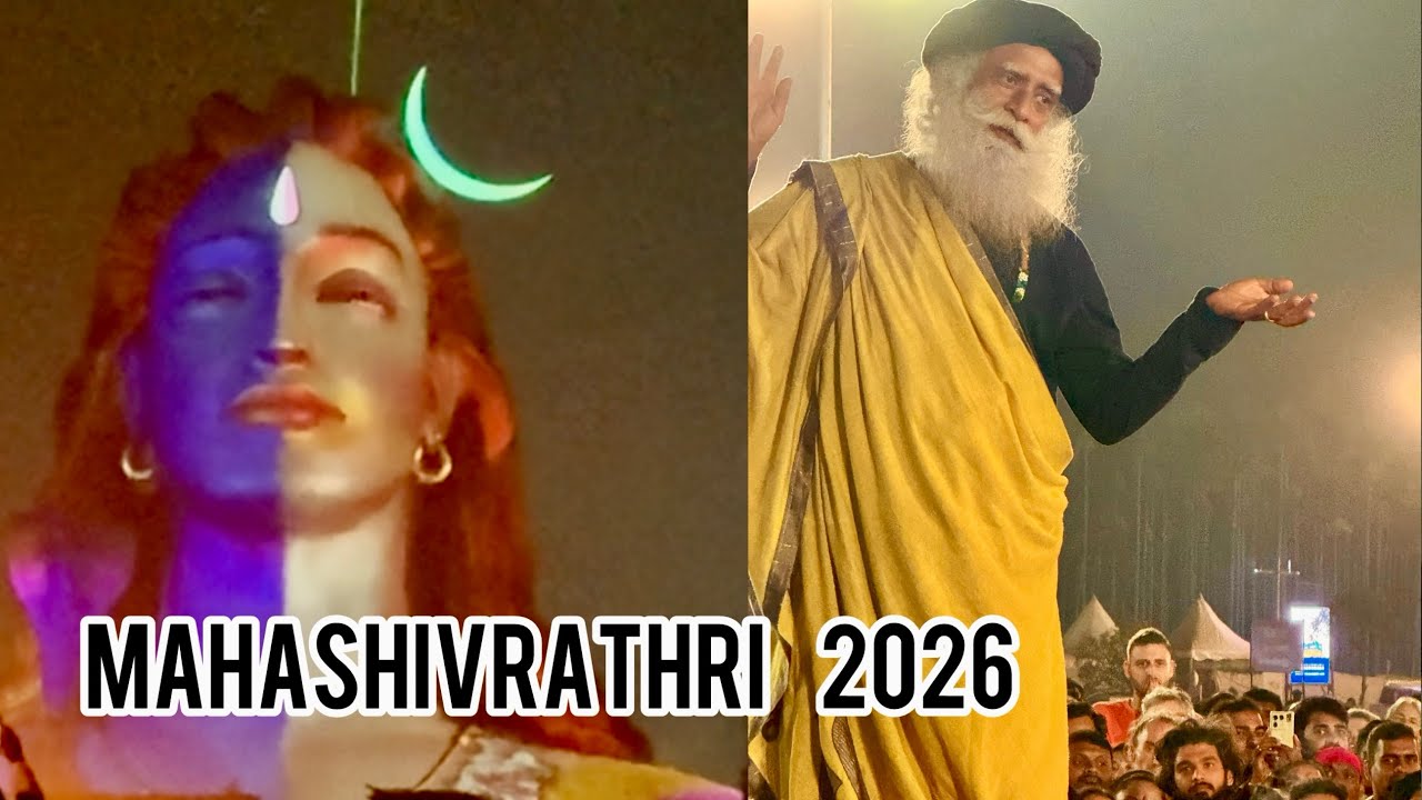Mahashivrathri 2026 @ ISHA , Music, Meditation and the upsurge of eternal energy