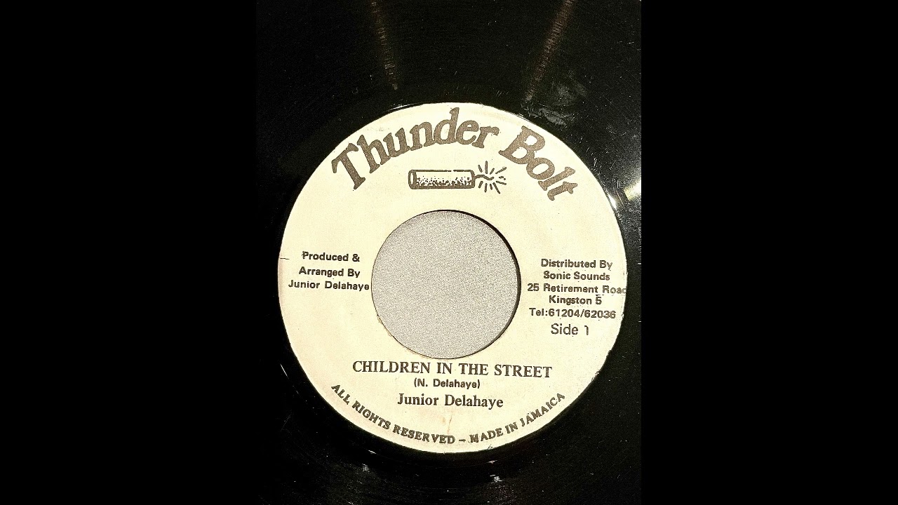 Junior Delahaye - Children In The Street (Thunder Bolt 7")