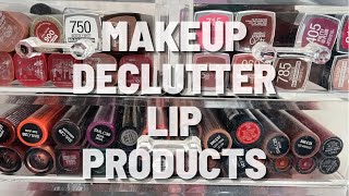 Makeup Declutter 2022 | Pt. 3 | Lip Products
