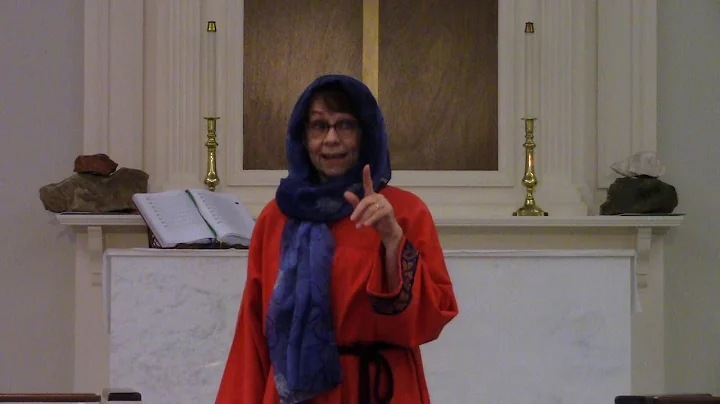 Lenten Monologue by Judith Fletcher