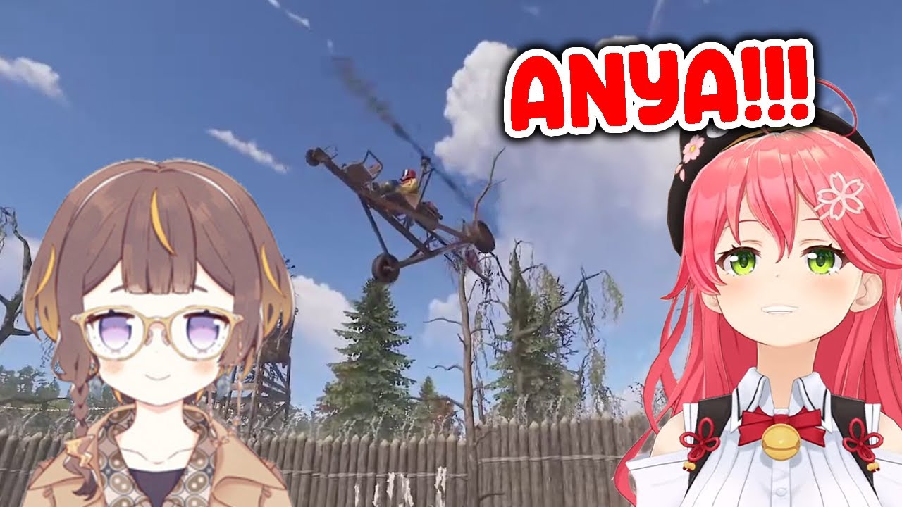 Miko sees Anya blowing up her helicopter within seconds after she bought it