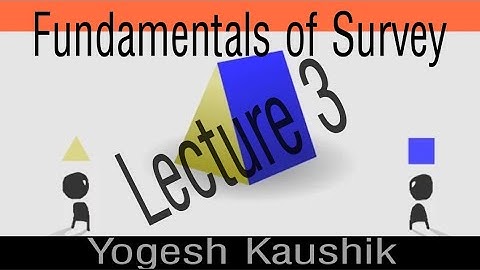 FUNDAMENTALS of SURVEYING I CHAIN SURVEY I SHRUNK SCALE I VERNIER SCALE I CIVIL ENGINEERING