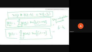 Video 4.4 Reconstruction of Original Signal from Samples and Sinc Interpolation formula News