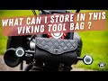 Accidental Breakdown | What Can I Fit In My Viking Diamond Stitch Motorcycle Tool Bag/Fork Bag?