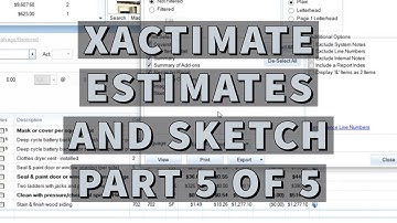 How I Write Xactimate Estimates | Sketch - Part 5 of 5