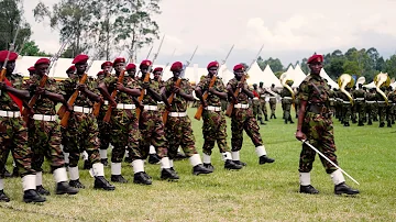 Breathtaking Ugandan Army Parade | President Museveni couldn't resist